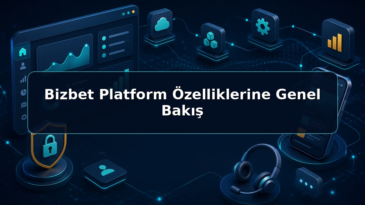 Bizbet Platform Özelliklerine Genel Bakış hakkında açıklayıcı Bizbet görseli
