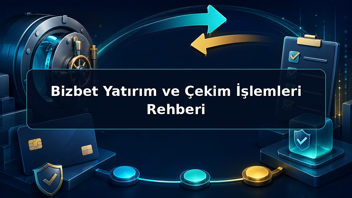 Bizbet Yatırım ve Çekim İşlemleri Rehberi hakkında açıklayıcı Bizbet görseli